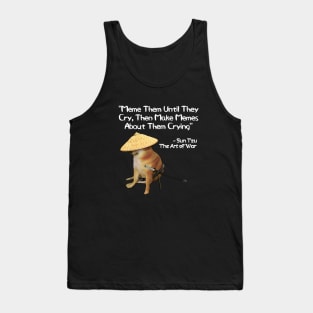 The Art Of War Meme Them Samurai Doge Tank Top